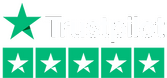 Rated five stars on Trustpilot